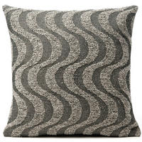ZIERKISSEN   50/50 cm   - Schwarz, Basics, Textil (50/50cm) - Novel
