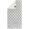 HANDTUCH New Stars Platinfarben, Weiß  - Platinfarben/Weiß, Basics, Textil (50/100cm) - Cawoe