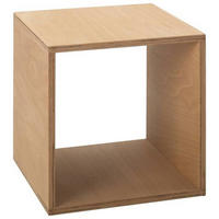 REGAL furniert, Schichtholz Buchefarben  - Buchefarben, MODERN, Holzwerkstoff (35/35/35cm) - Tojo