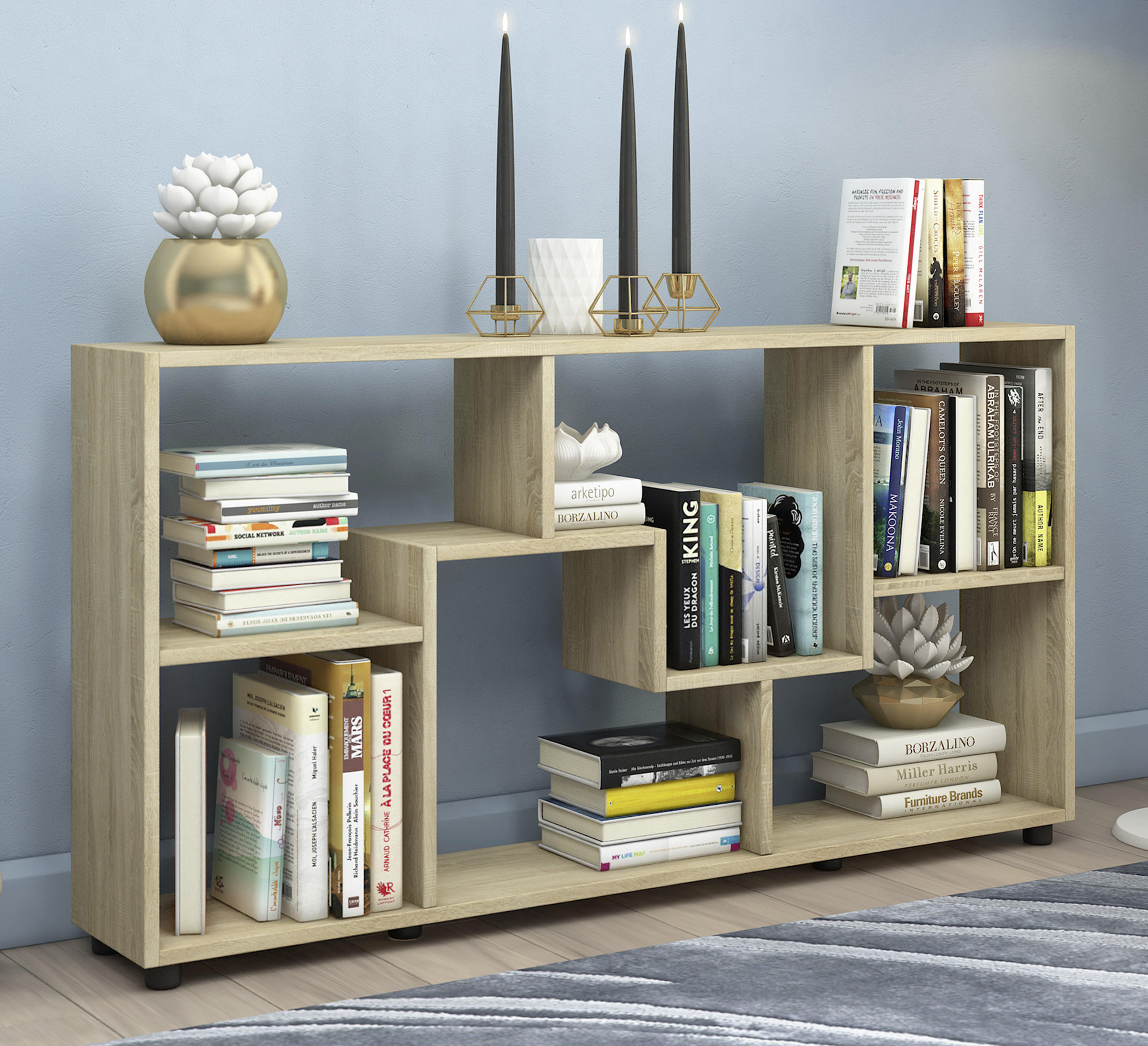 REGAL Eichefarben, Honig  - Eichefarben/Honig, Basics, Holzwerkstoff (117/62/20cm) - MID.YOU