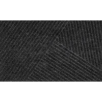 FUßMATTE  60/90 cm  Dunkelgrau  - Dunkelgrau, KONVENTIONELL, Kunststoff/Textil (60/90cm) - wash+dry