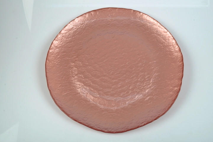 PLATZTELLER Glas  - Rosa, Trend, Glas (33cm) - Novel