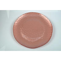 PLATZTELLER Glas  - Rosa, Trend, Glas (33cm) - Novel