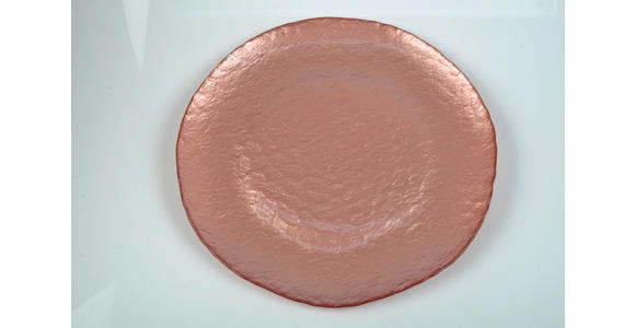 PLATZTELLER Glas - Rosa, Trend, Glas (33cm) - Novel