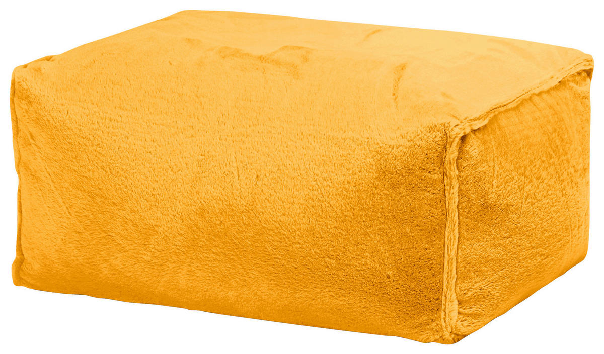 SITZSACK 100 l  - Currygelb, MODERN, Textil (65/35/55cm)