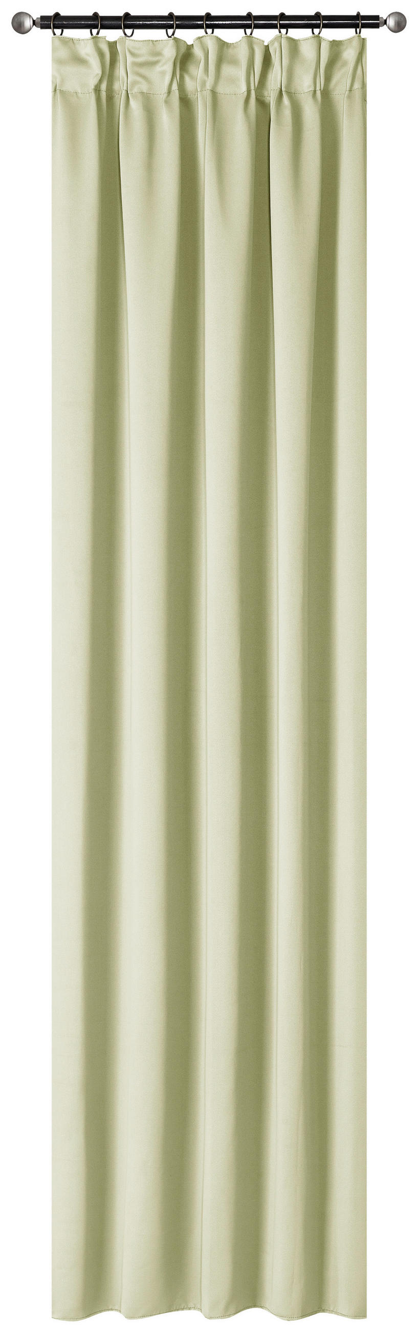 Vorhang Mit Multifunktionsband Simone 135x175 Cm Sandfarben