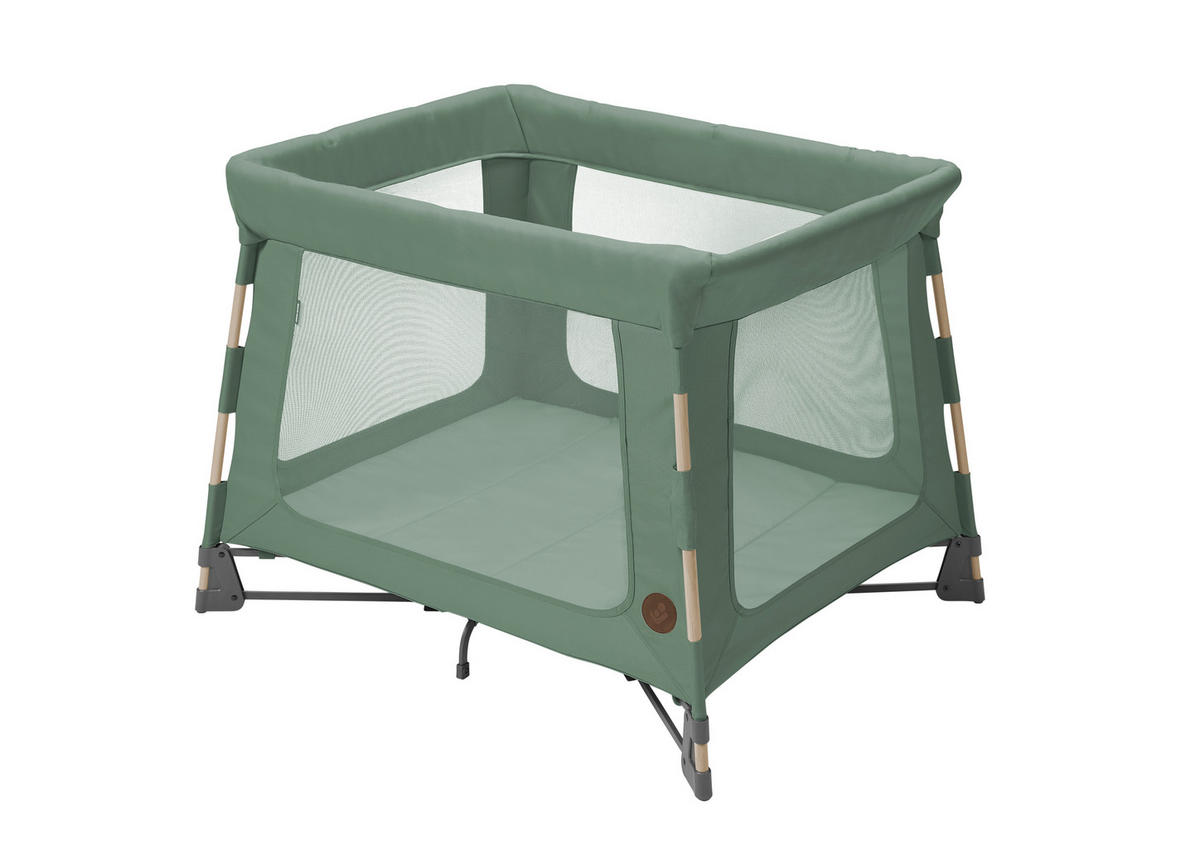REISEBETT Swift Dunkelgrün  - Dunkelgrün, Basics, Kunststoff/Metall (106/76/86cm) - Maxi-Cosi
