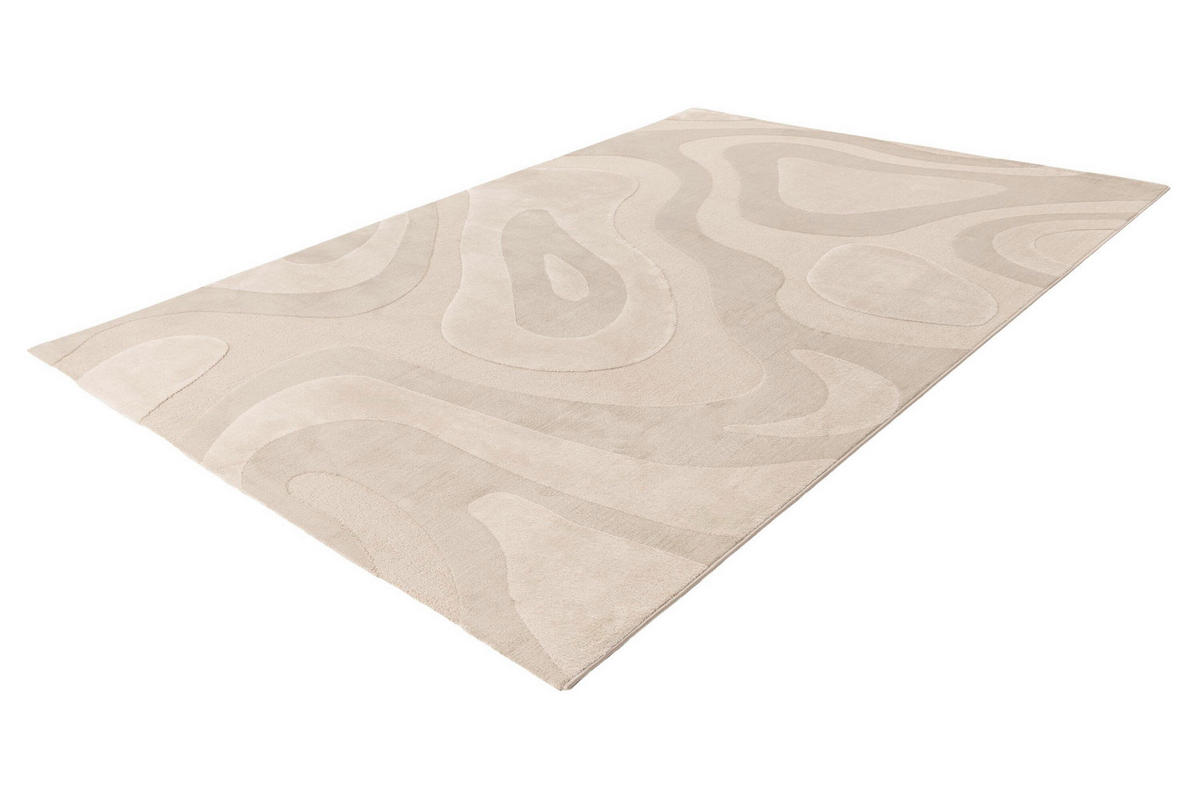 WEBTEPPICH 80/150 cm Bergamo Beige  - Beige, Design, Textil (80/150cm) - Batucci