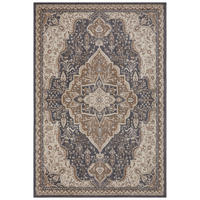 FLACHWEBETEPPICH 120/170 cm Terrain Anthrazit, Braun  - Anthrazit/Braun, Design, Kunststoff/Textil (120/170cm)