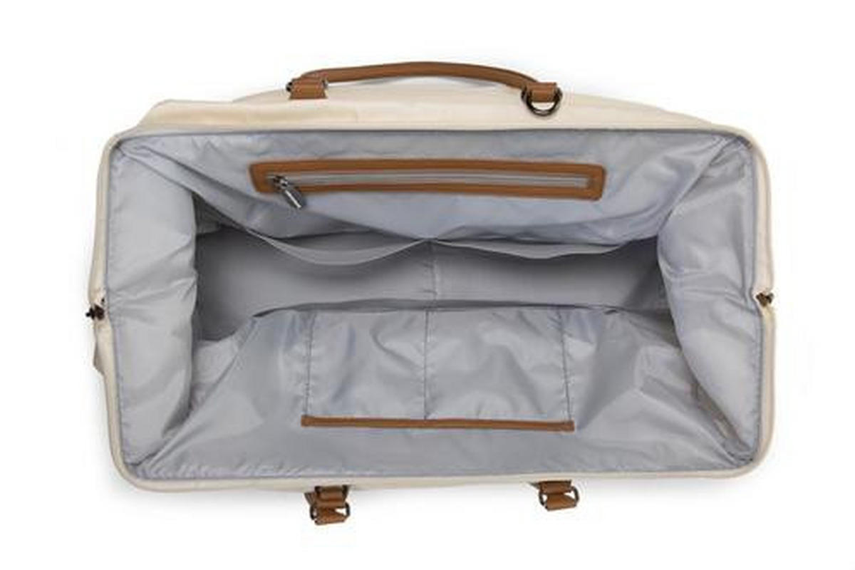 WICKELTASCHE Mommy Bag Alt Weiß  - Weiß/Grau, Basics, Textil (30cm) - Childhome