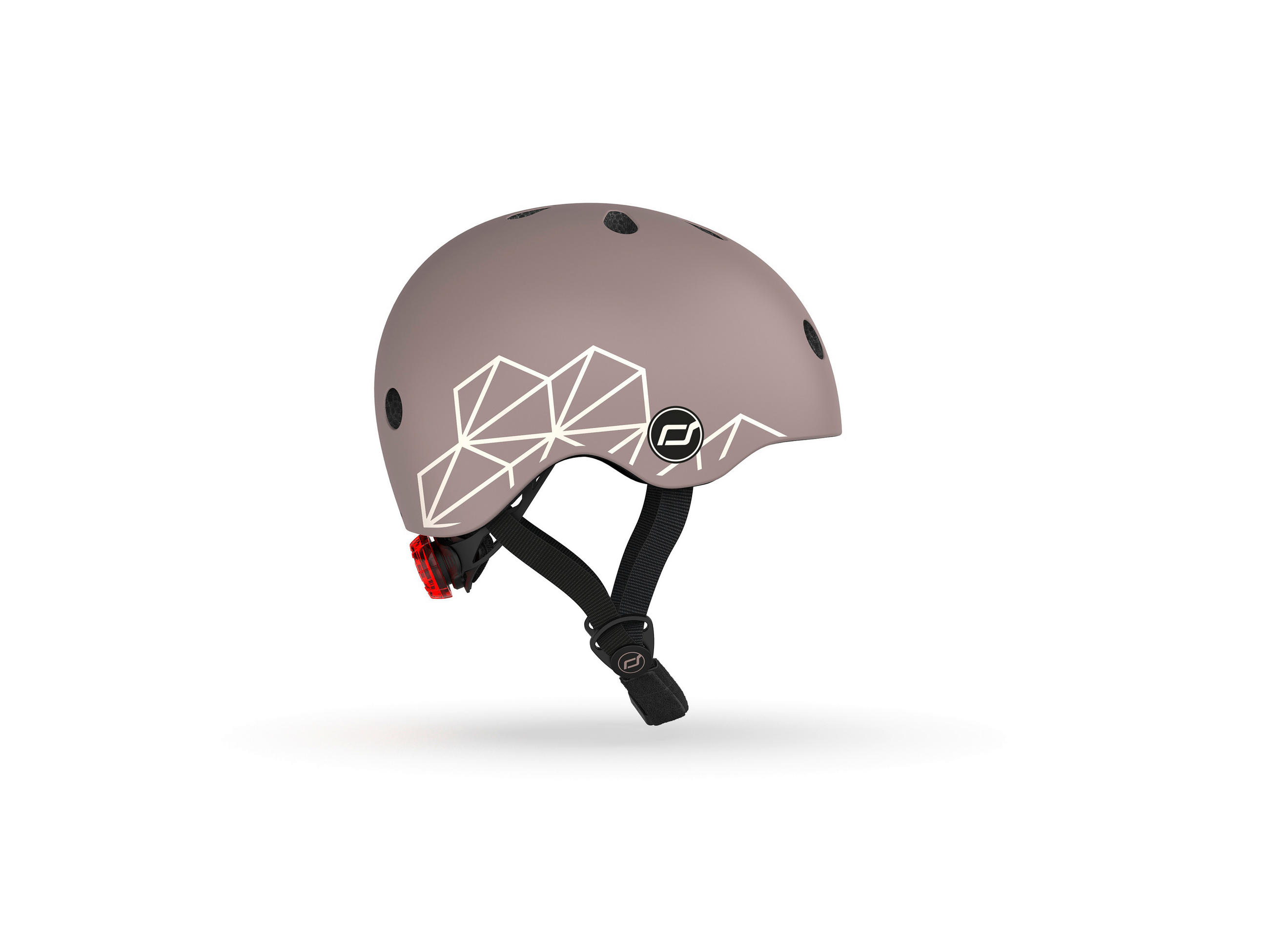 KINDERHELM XXS-S  - Braun, Trend, Kunststoff/Textil (XXS-Snull) - Scoot and Ride