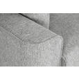 SCHLAFSOFA Webstoff Hellgrau  - Hellgrau/Schwarz, Design, Kunststoff/Textil (205/83/100cm) - Xora