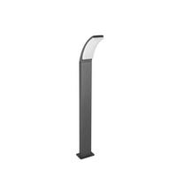 VÄGLAMPA - vit/antracit, Design, metall/plast (12/21/100cm)