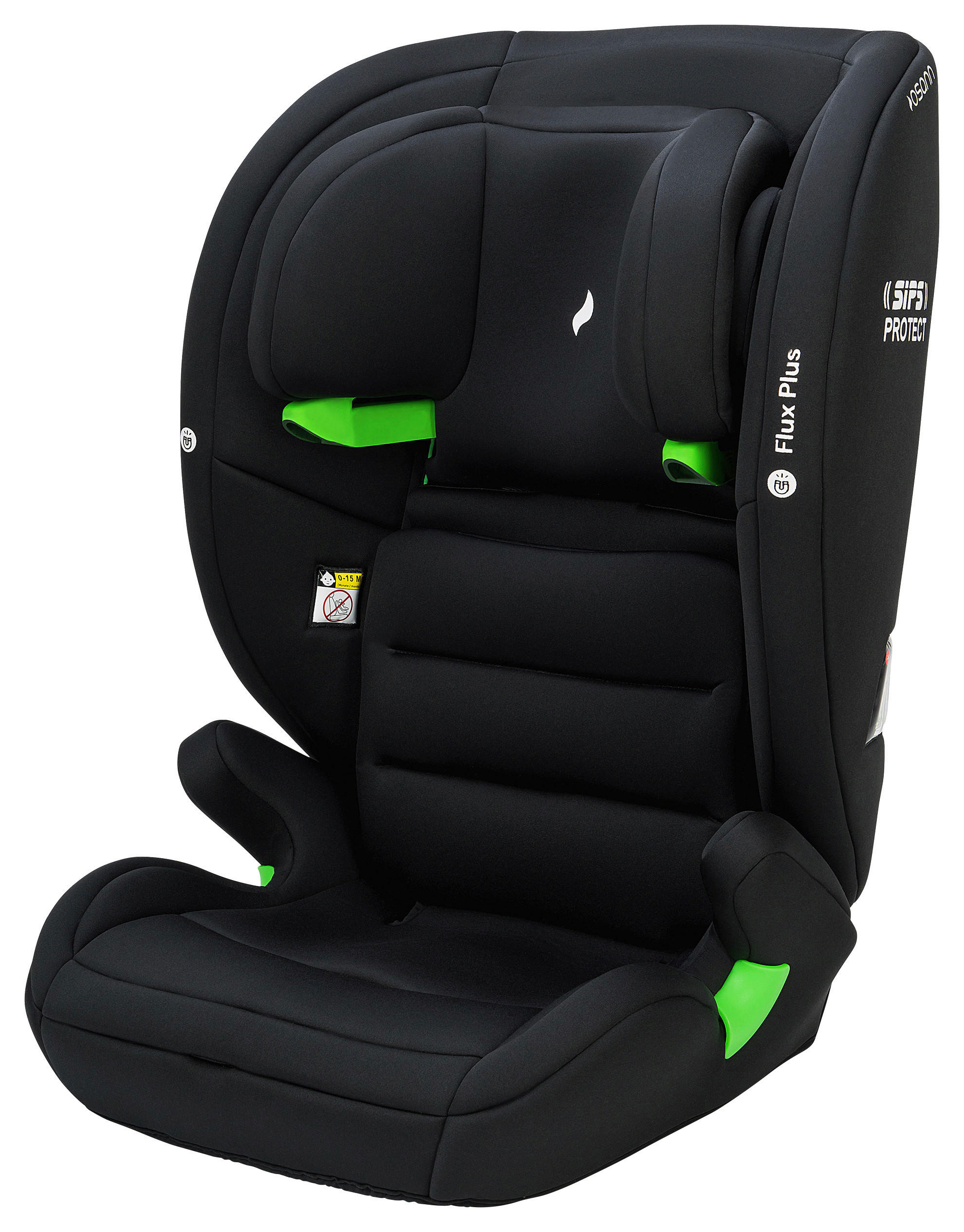 DĚTSKÁ AUTOSEDAČKA - šedá/černá, Basics, textil/plast (44cm) - Osann