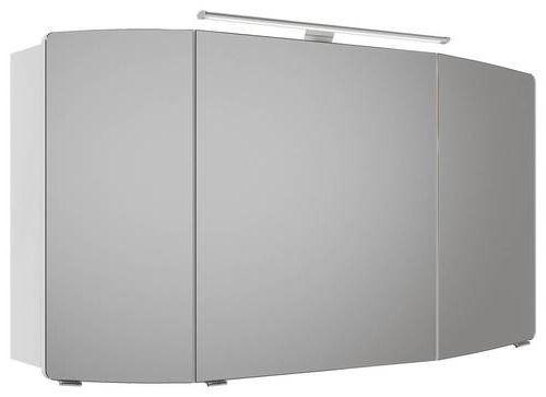 SPIEGELSCHRANK 120/67/17 cm - Chromfarben/Weiß, KONVENTIONELL, Glas/Holzwerkstoff (120/67/17cm) - Pelipal