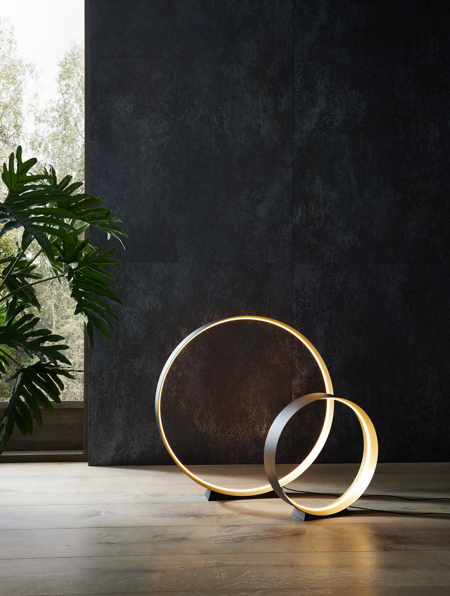 LED-TISCHLEUCHTE 45/46 cm   - Goldfarben/Schwarz, Design, Metall (45/46cm) - Musterring
