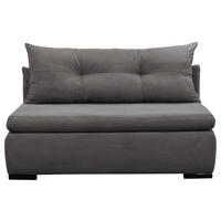 SCHLAFSOFA  in Cord Grau  - Schwarz/Grau, Design, Kunststoff/Textil (154/93/85cm) - MID.YOU