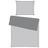 BETTWÄSCHE Satin 140 cm/200 cm cm  - Grau, Basics, Textil (140 cm/200 cmcm) - Tom Tailor