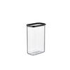 VORRATSDOSE MODULA 2,0 L  - Transparent/Schwarz, KONVENTIONELL, Kunststoff (14,4/9/22,2cm) - Mepal