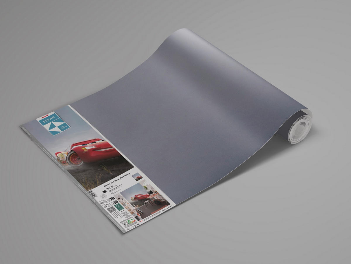 FOTOTAPETE CARS SHINE  - Rot, Design, Textil (200/250cm) - Disney