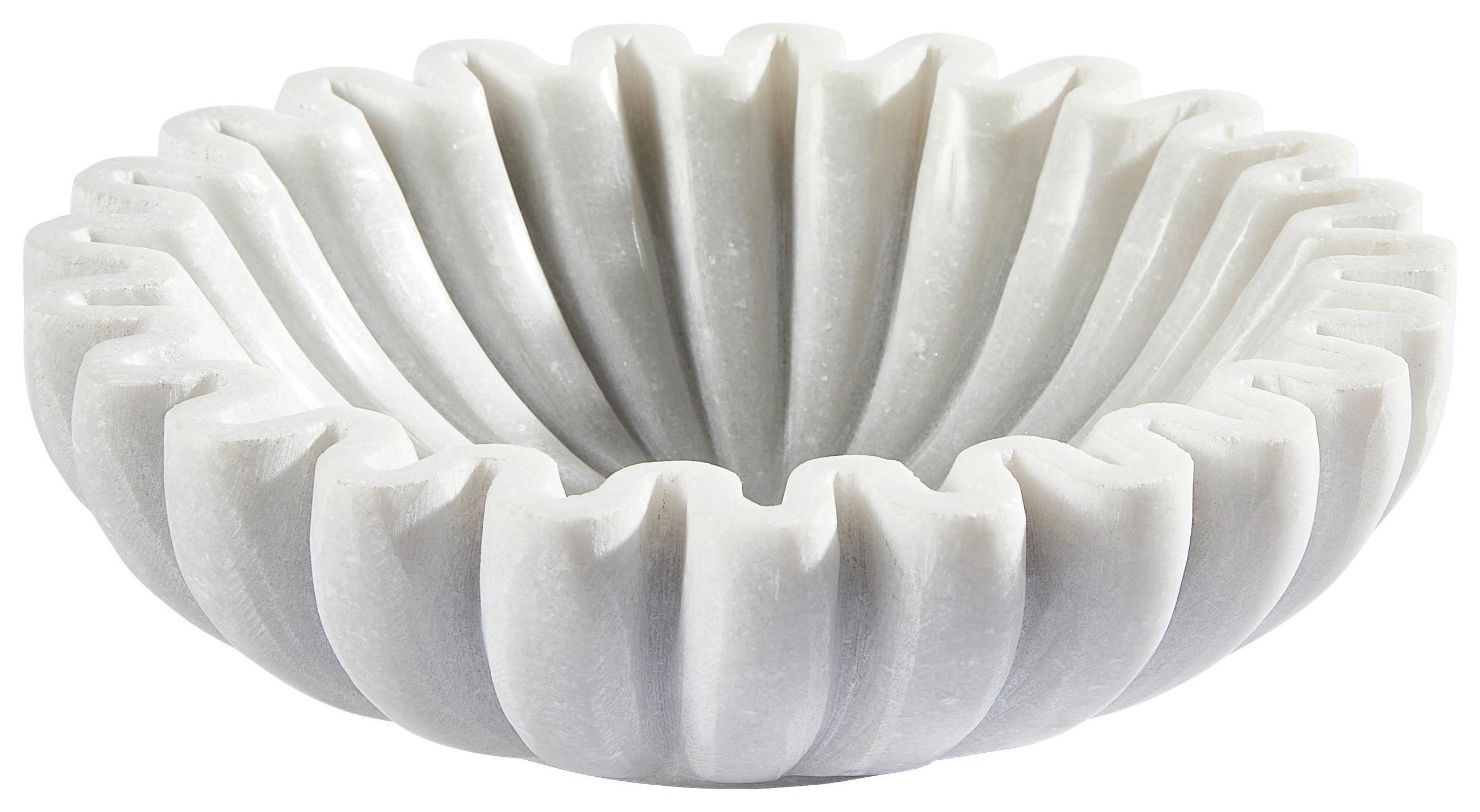 DEKOSCHALE - Weiß, Trend, Stein (20/6cm) - Ambia Home