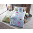 BETTWÄSCHE Satin Dunkelrot, Grau, Hellgrün, Rosa 135/200 cm - Hellgrün/Rosa, LIFESTYLE, Textil (135/200cm) - Esposa