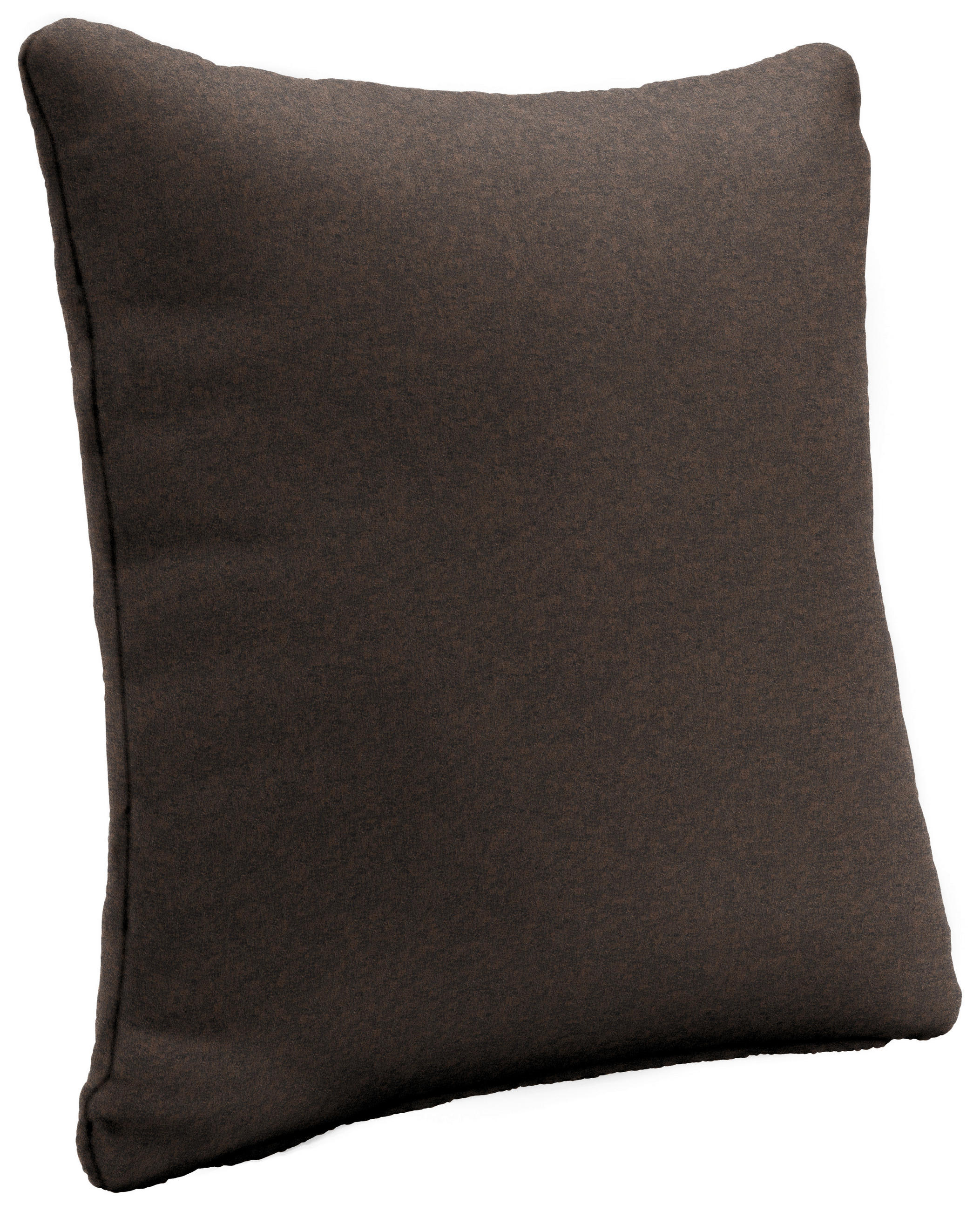 ZIERKISSEN  40/40 cm   - Dunkelbraun, MODERN, Textil (40/40cm) - Dieter Knoll