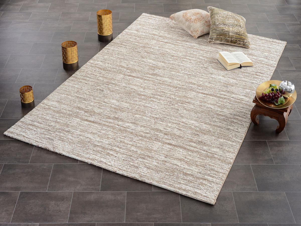 FLACHWEBETEPPICH 200/290 cm Sofi Lori Braun, Creme  - Creme/Braun, Design, Textil (200/290cm) - Novel
