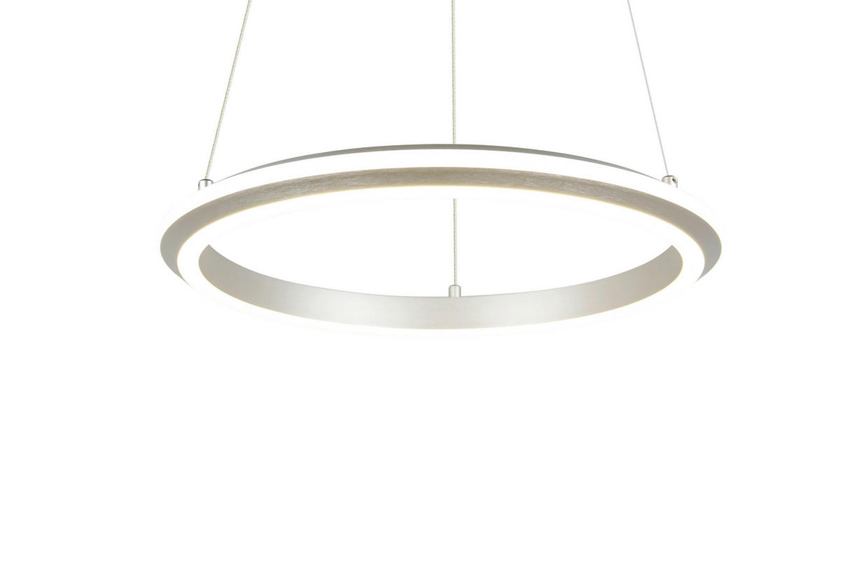 LED-PENDELLEUCHTE AMADOR 150/45 cm   - Nickelfarben, Design, Metall (150/45cm) - Trio Leuchten