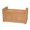 SITZBANK Honig Rattan  - Honig, KONVENTIONELL, Holz (45/90/51cm) - MID.YOU