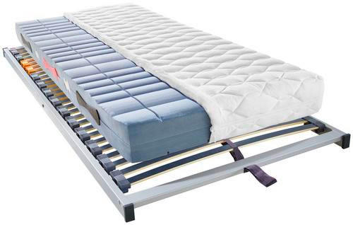 MATRATZENSET 120/200 cm  - Silberfarben, Basics, Holz (120/200cm) - Sleeptex