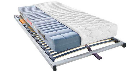 MATRATZENSET 90/200 cm - Silberfarben, Basics, Holz (90/200cm) - Sleeptex