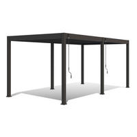 PERGOLA - Anthrazit, Basics, Metall (600/255/300cm) - Gardenson