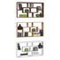 STENSKI REGAL 85/47.5/16 cm bela - bela, Design, leseni material (85/47.5/16cm) - Boxxx STENSKI REGAL 85/47.5/16 cm bela - bela, Design, leseni material (85/47.5/16cm) - Boxxx