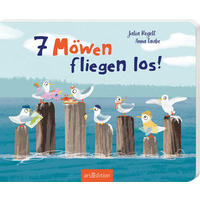 BUCH 7 Möwen fliegen los!  - Multicolor, Basics, Papier (21,5/17,5/1,6cm)