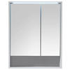 SPIEGELSCHRANK 60/75/20 cm  - Weiß, MODERN, Glas/Holzwerkstoff (60/75/20cm) - MID.YOU