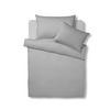 KOPFKISSENBEZUG Bio Stripe 65/65 cm  - Hellgrau, Basics, Textil (65/65cm) - Bio:Vio