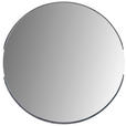 WANDSPIEGEL Nickelfarben - Nickelfarben, Trend, Glas/Metall (40/40/3,5cm) - Carryhome