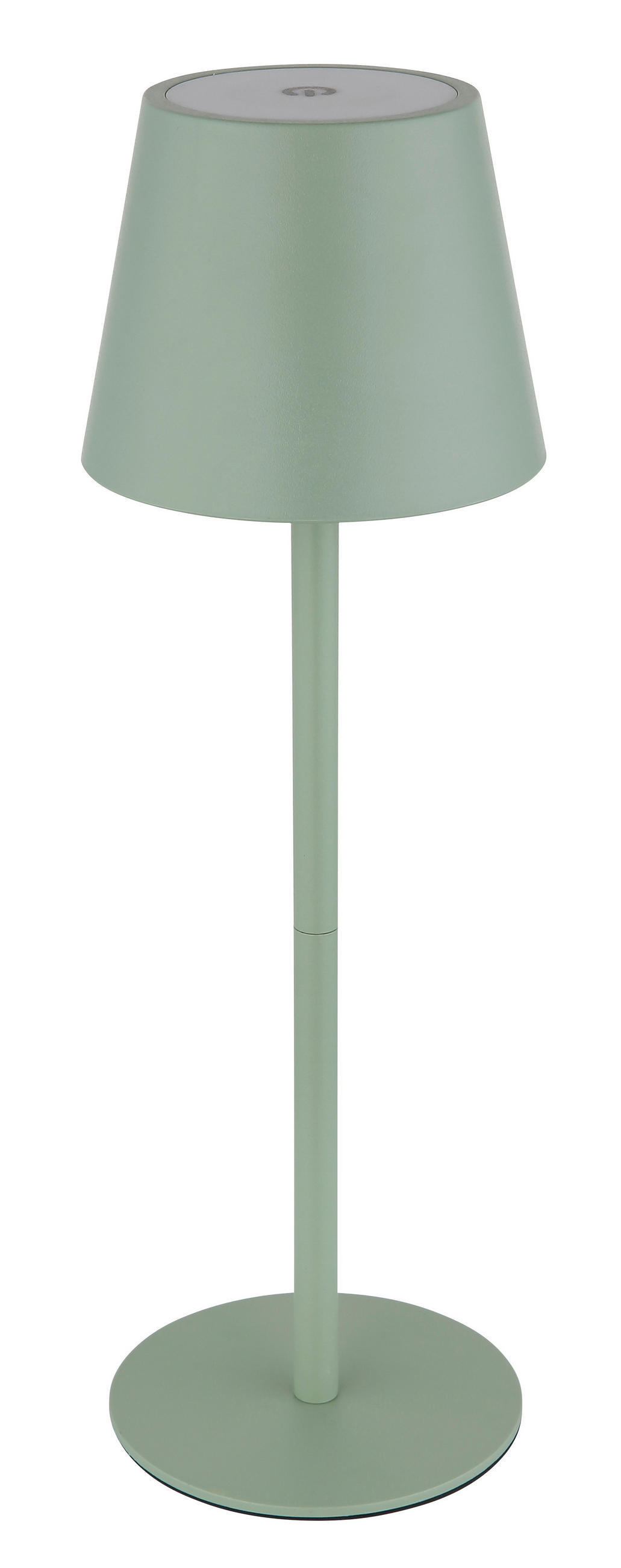 AKKU-TISCHLEUCHTE 11,5/36 cm   - Hellgrün, Design, Kunststoff/Metall (11,5/36cm) - Globo