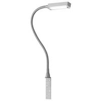LED-WANDLEUCHTE   - Nickelfarben, Design, Kunststoff/Metall (2,5/48cm) - Fischer & Honsel