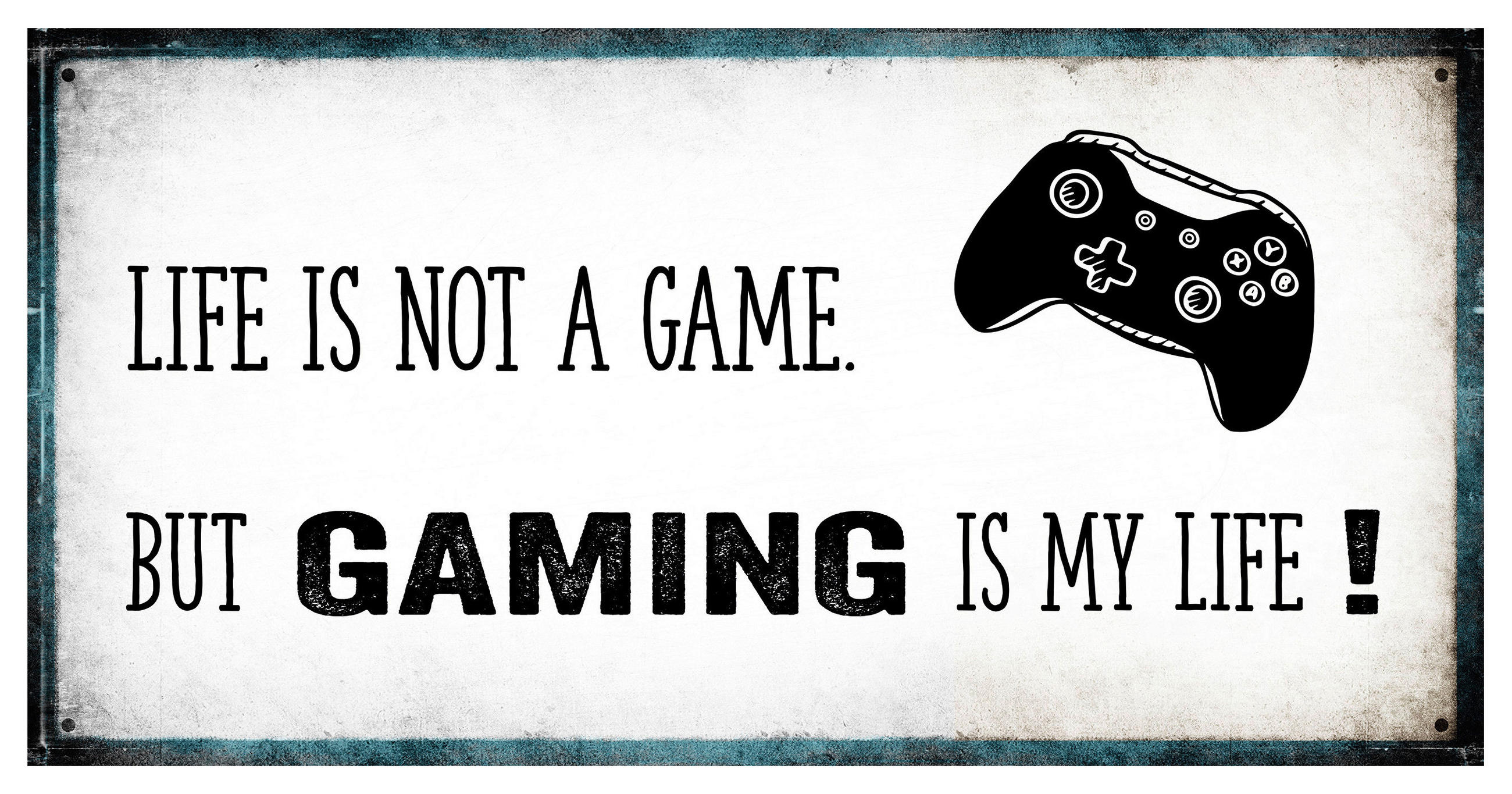 DEKOPANEEL Text 20/40/0,3 cm  - Multicolor, Basics, Holz (20/40/0,3cm)