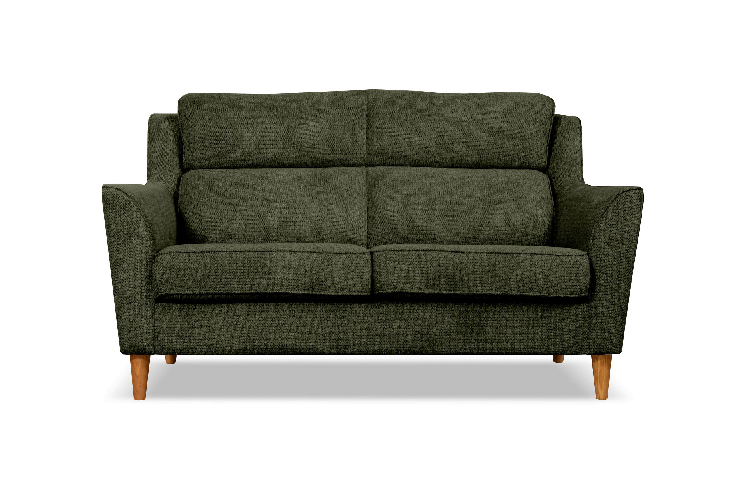 2-SITZER-SOFA NORDIC in Grün  - Grün, Design, Textil (144/96/88cm) - Livetastic