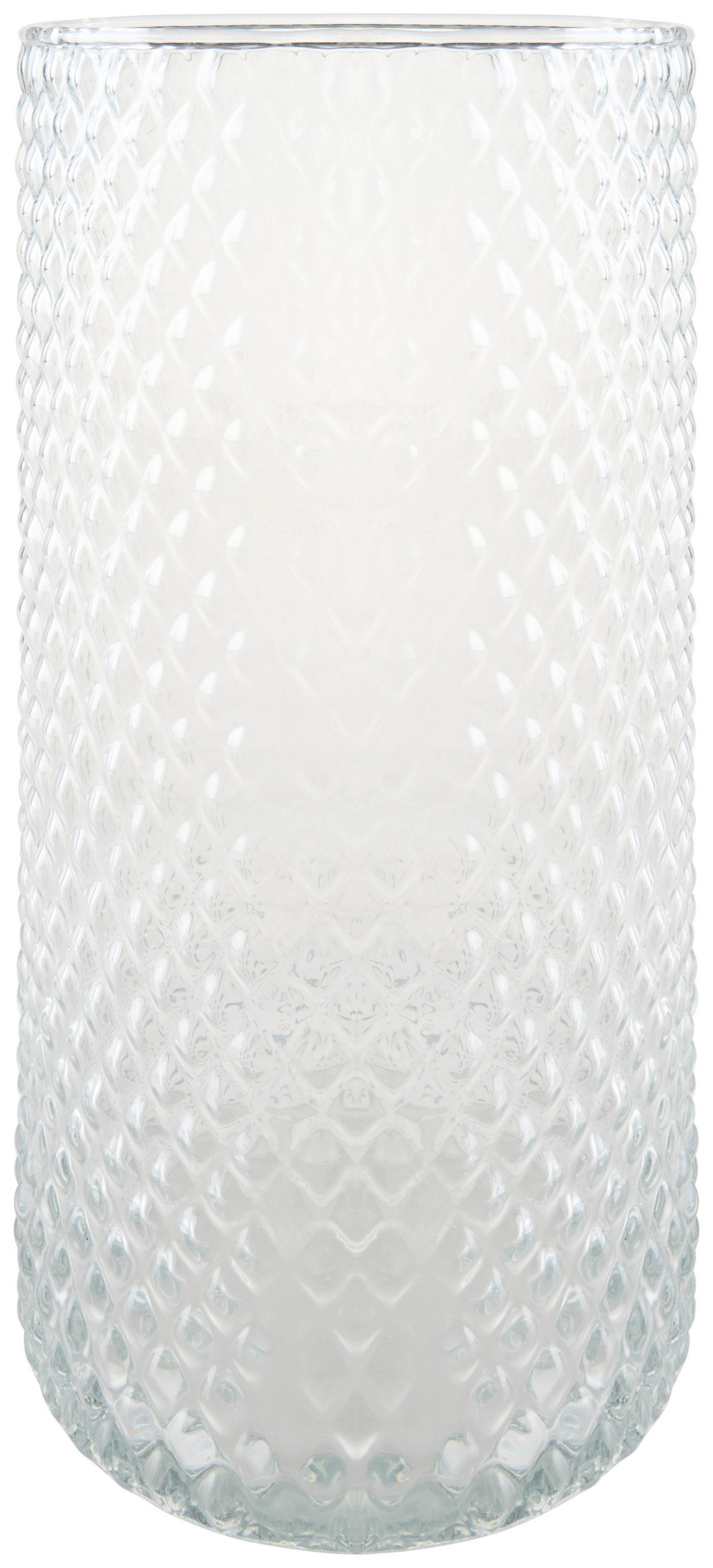 VÁZA, sklo, 30 cm - čiré, Basics, sklo (15/30cm)