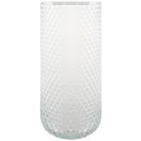 VÁZA 30 cm  - átlátszó, Basics, üveg (15/30cm)