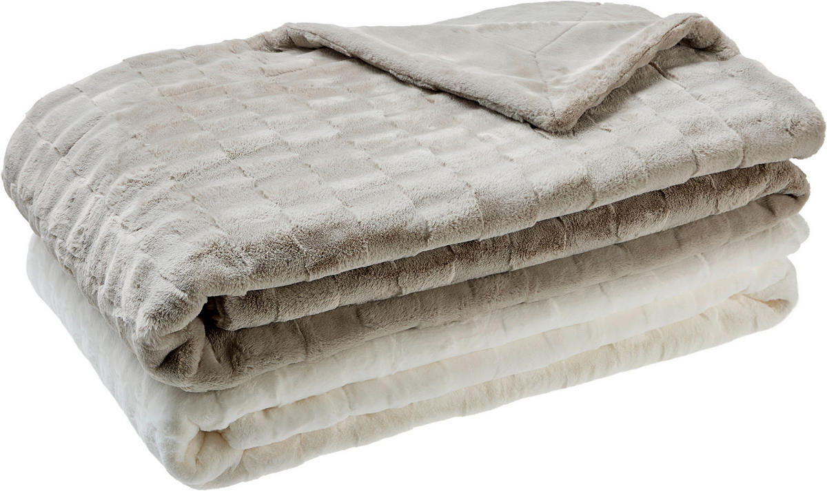 FELLDECKE 150/200 cm  - Textil (150/200cm) - Novel