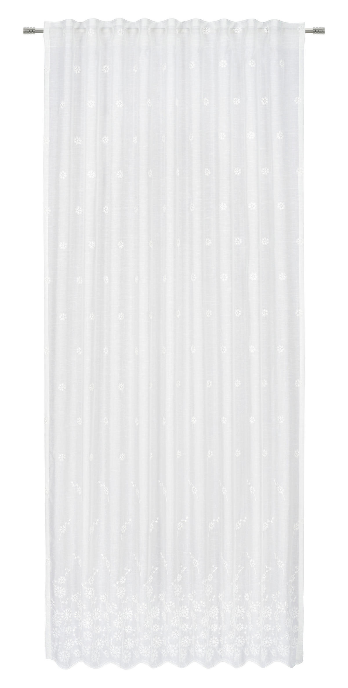 FERTIGVORHANG  halbtransparent   140/245 cm  - Ecru, KONVENTIONELL, Textil (140/245cm) - Esposa