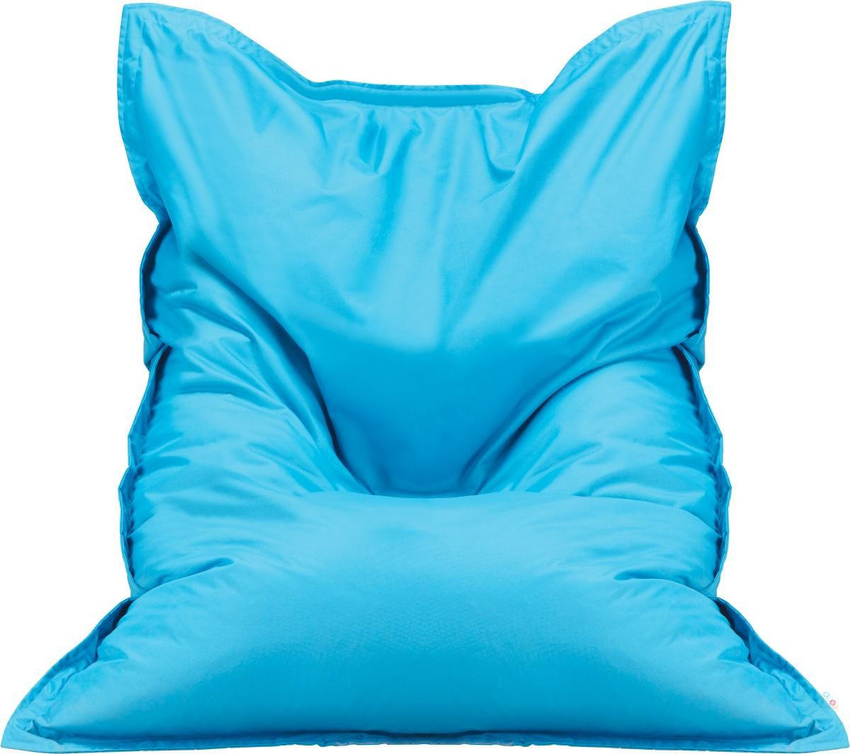 SEDACÍ VAK, petrolej - petrolej/světle modrá, Design, textil (140/180/14cm) - Boxxx