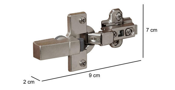 DREHTÜRENSCHRANK  in Grau, Weiß  - Chromfarben/Weiß, MODERN, Glas/Holzwerkstoff (200/216/58cm) - Novel