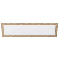 LED PANEL 124,5/34,5/5,5 cm  - ljusbrun, Natur, metall/trä (124,5/34,5/5,5cm) - Eglo
