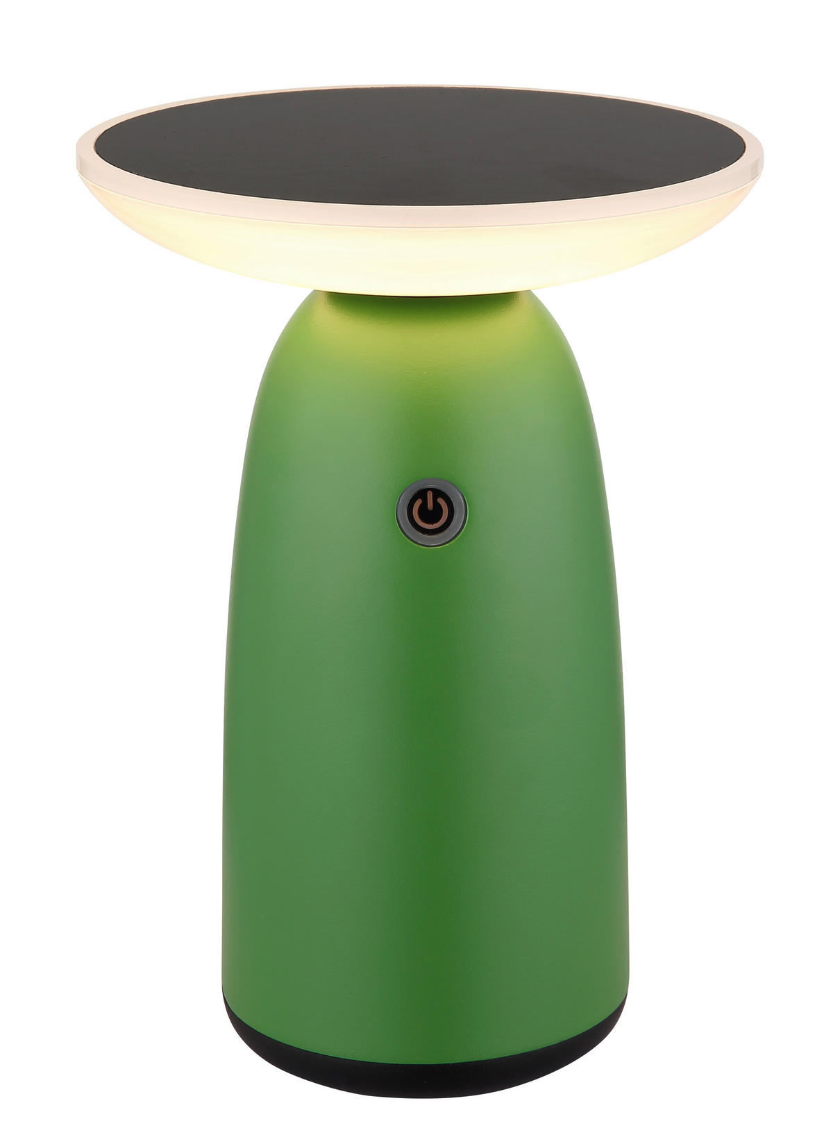 SOLARLEUCHTE  - Opal/Schwarz, Design, Kunststoff/Metall (16/22,5cm) - Globo